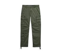 Pantalon cargo droit taille basse femme Superdry Vert 29