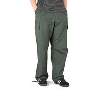 Pantalon Cargo Element Howland Big - Vert Foncé, Coton, Coupe Loose
