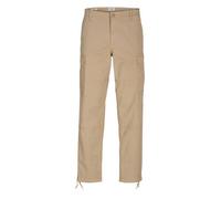 Pantalon Cargo en coton en transition beige uni avec une coupe cargo 39