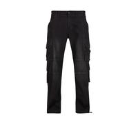 Pantalon cargo en denim Brandit Noir 36x36