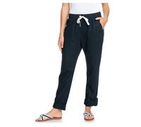 Pantalon Cargo en Lin - ROXY - On The Seashore - Taille L - Noir - Femme L