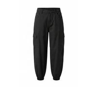 Pantalon cargo en sergÃ© femme Urban Classics Noir 32