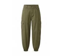Pantalon cargo en sergÃ© femme Urban Classics Vert 26