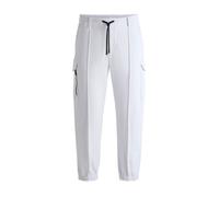 PANTALON CARGO EN TISSU STRETCH DÉPERLANT BLANC BOSS T CHESTER L