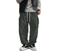 Pantalon cargo en velours côtelé pour homme, coupe ajustée, jambe droite, élastique, pantalon de jogging en velours côtelé pour homme, pantalon de survêtement extensible de couleur unie, pantalon