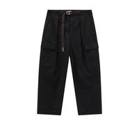 CMP - Women's Long Pant with Belt - Pantalon de loisirs - M - nero
