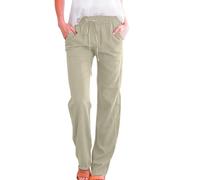 Pantalon Cargo Femme Coton Detente Sweatpants Pantalon de Training Couleur Unie Stretch Bas Survetement Antalon de Sport en Coton Straight Leg Pants Streetwear Décontracté per Fitness Sport #1