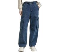 Pantalon cargo femme G-Star Cocoon Bleu 27x30