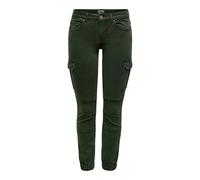 ONLY Pantalon cargo ONLMISSOURI Taille classique Slim fit Rosin 34