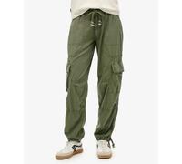 Superdry Lightweight Beach Cargo Pants Vert 28 Femme