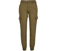Pantalon cargo femme - Urban Classic - Taille haute - Vert olive - Confort optimal - Look street wear 31