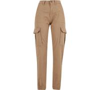 Urban Classics Cotton Twill Utility Pants Beige 26 Femme