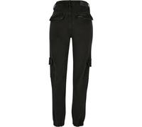 Pantalon cargo femme Urban Classics Organic Stretch Denim Noir 28
