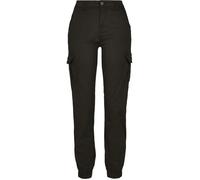 Urban Classics Ladies High Waist Cargo Pants Concrete Taille: 27 | Pantalons cargo Outlet | Femme | Gris