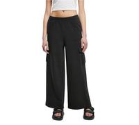 Urban Classics Terry High Waist Cargo Pants Noir XS Femme