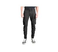 Pantalon cargo fuselé arqué Le Temps des cerises Koge Army - black - 30 32