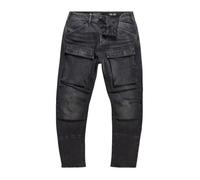 G-Star RAW Pantalon Cargo 3D Straight Tapered Denim Noir 29-34
