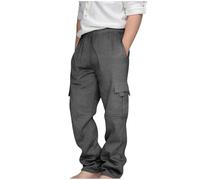 Pantalon Cargo Garcon Baggy Pantalon Jogging de Travail Hiver Sport Taille Élastique Chaud Enfant Mode Survêtement Chasse Hip Hop Décontracté Pants