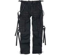 Pantalon Cargo Gothic de Gothicana by EMP - Samsaveel - W30L34 à W42L34 - pour Homme - noir W33L34