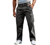 Pantalon Cargo Grande Taille Homme Survêtement Pince Stretch Bordeaux Training Extensible Nylon Destroy Parfait Élastiquée Ethnique Rayure Rigide Braguette Grosse Jacquard Skateur Unisex Entraînement