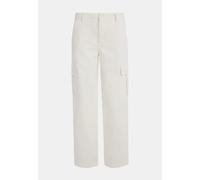Guess - Pantalon Cargo - Femme - Pantalons - Blanc - Taille: W26 L32