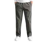 Pantalon Cargo Homme avec Poches Slim Skinny Pantalon Jogging Taille Elastique pour Casual Activités en Plein Air Pantalon Militaire