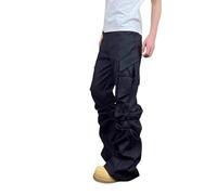 Pantalon Cargo Homme Coupe Décontractée Taille élastique, Pantalon Cargo Homme Modèle Large Décontracté Poches Multiples Tissu Résistant Automne Hiver Confection Robustesse Style Urbain