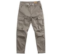 Pantalon Cargo Homme de Travail Ceinture élastique Plusieurs Poches, Pantalon Cargo Décontracté Homme Sport Confection Tissé Poches Pratiques Confortable Respirant Moderne Urbain Polyvalent