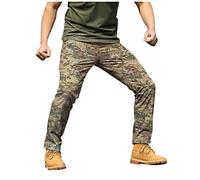 Pantalon Cargo Homme Hiver Chaud Travail Camouflage Bas Militaire D'été Jogging Ample Surpantalon Moto Extensible Moto Stretch Peche Tactique Impermeable Chaud Ample Pantalon Pour Homme Travail XL