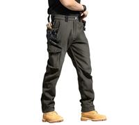 Pantalon Cargo Homme Multi-Poches Polaire Jogging Sport Sécurité Securite Large Peche Slim VTT Pantalons