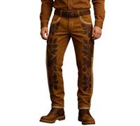 Pantalon Cargo Homme Regular - Pantalon Cargo Homme Style Western Punk avec Poches Multiples pour Tenue Décontractée et Aventure en Extérieur