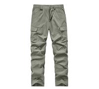 Pantalon Cargo Homme Stretch Pantalon de Travail Homme Chino, PPantalons Cargo Homme pour Randonnée Extérieur Alpinisme Style Europe États- Saison Automne Hiver PPantalons de Loisirs