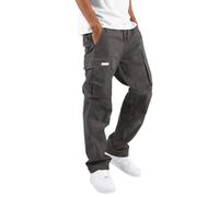 Pantalon Cargo Homme Taille ÉLastique, Pantalon Randonnée Homme Grande Taille Long Slim Couleur Unie Classiques Casual Tendance Comfortable Léger De Tous Les Jours Simple Passe-Partout Pants