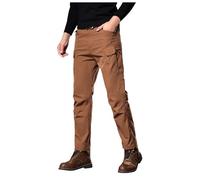 Pantalon Cargo Homme Taille Haute- Pantalon Randonnée Droit Couleur Unie Casual Slim Confortable Passe-Partout Streetwear Grande Taille Chic De Tous Les Jours Travail Pants