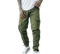 Pantalon Cargo Homme Travail Chino Homme Pantalon Ecossais Homme Pantalon Multipoches Homme Pantalon de Travail Mecanique Auto Joging Militaire Pantalon Cargo Homme Taille 52