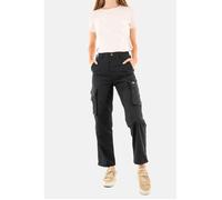 Dickies Comba Elasticated Cargo Pants Noir 25 Femme