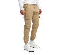 Indicode Hommes August Cargo Pants | Pantalon Cargo en Coton avec 6 Poches Cornstalk XL