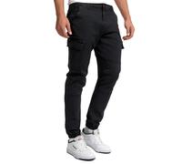 Indicode Hommes August Cargo Pants | Pantalon Cargo en Coton avec 6 Poches