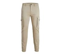 Pantalon cargo - JACK & JONES - Paul Flake - Marron clair - Taille 36x32 - Confortable et extensible 34/34