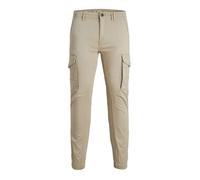 Pantalon cargo - Jack & Jones - Paul Flake - Slim - Coton biologique - Beige clair