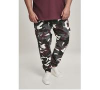 Pantalon cargo jogging - URBAN CLASSICS - Camo Cargo - Bordeaux camouflage - Taille standard - Homme 34
