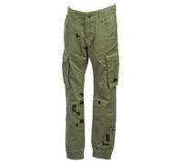 Pantalon cargo kaki enfant NAME IT Bamgo - 3 poches + poches cuisses, chevilles élastiques, coton 98% 8 ans