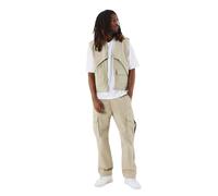 Pantalon cargo large a poches Project X Paris Beige S