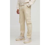 Pantalon cargo large à taille fixe homme - pierre - 30, pierre