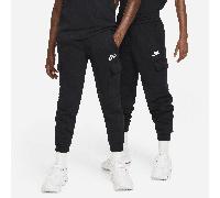 Pantalon cargo Nike Club Fleece pour ado Noir/Noir/Blanc XS