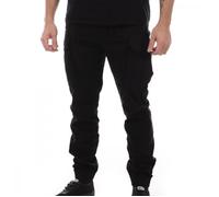Pantalon Cargo Noir Homme Schott Relax 34