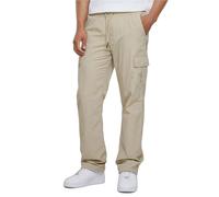 Pantalon cargo nylon Ã jambe droite Urban Classics Beige L