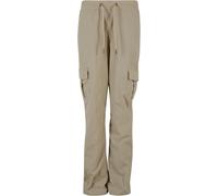 Pantalon cargo nylon femme Urban Classics Blanc 2XL