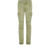 ONLY GIRLS Pantalon 'Missouri' vert, Taille 164