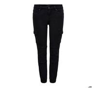 ONLY Pantalon Cargo ONLMISSOURI Taille Classique Slim Fit Pantalon Cargo Black 34 34 Black 1 (US) 34 / L34